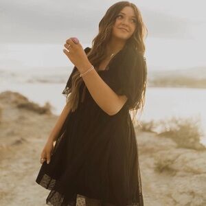 Windsor Black Mini Dress